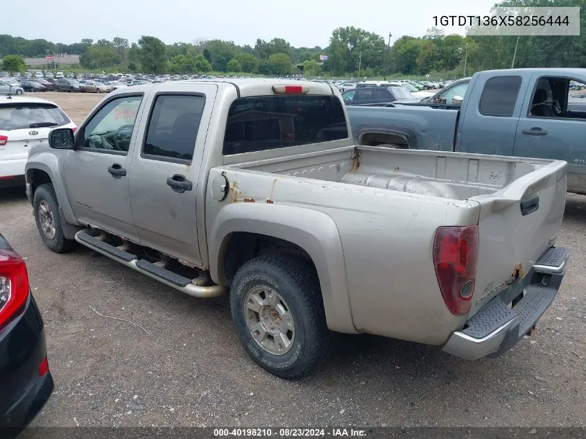 1GTDT136X58256444 2005 GMC Canyon Sle