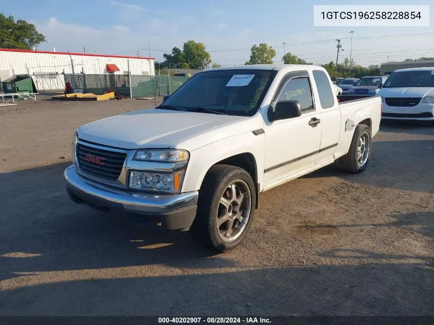 1GTCS196258228854 2005 GMC Canyon Fleet