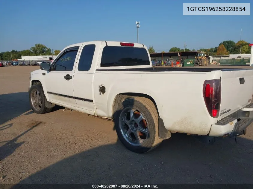 1GTCS196258228854 2005 GMC Canyon Fleet