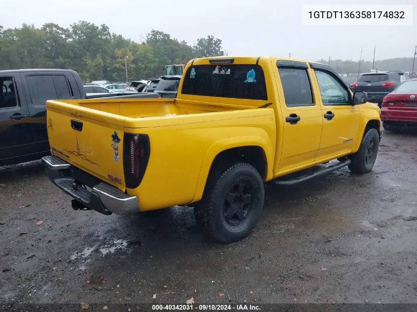 2005 GMC Canyon Sle VIN: 1GTDT136358174832 Lot: 40342031