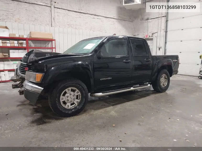 2005 GMC Canyon VIN: 1GTDT136858103299 Lot: 40431233