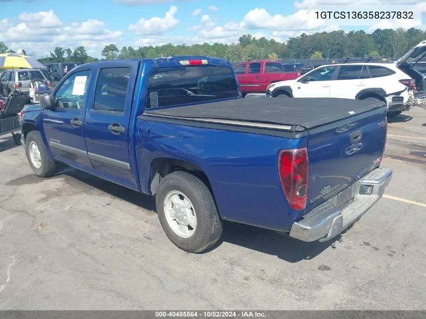 2005 GMC Canyon Sle VIN: 1GTCS136358237832 Lot: 40485564