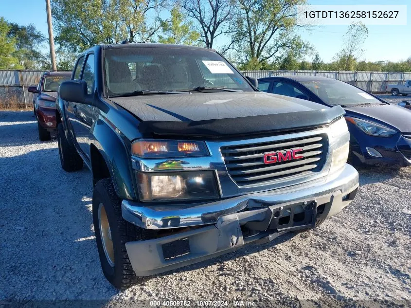 2005 GMC Canyon Sle VIN: 1GTDT136258152627 Lot: 40509782