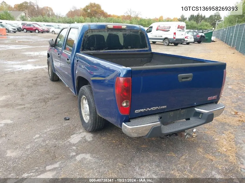 2005 GMC Canyon Sle VIN: 1GTCS136958269393 Lot: 40738341