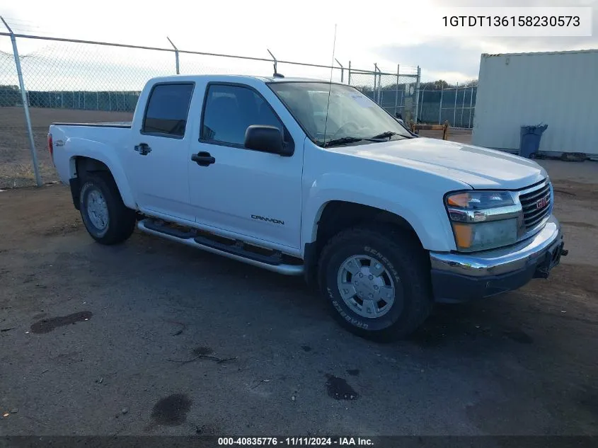 2005 GMC Canyon Sle VIN: 1GTDT136158230573 Lot: 40835776