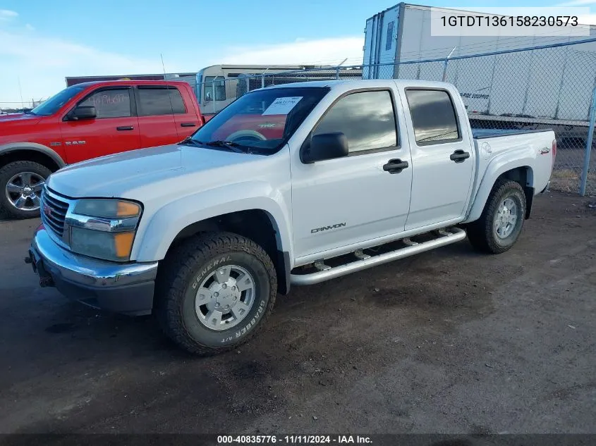 2005 GMC Canyon Sle VIN: 1GTDT136158230573 Lot: 40835776