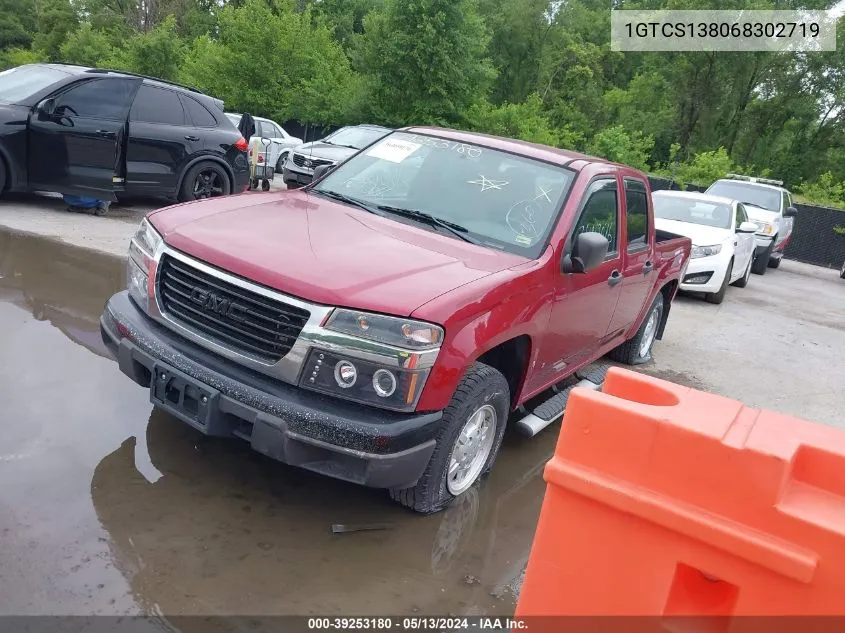 2006 GMC Canyon Sle1 VIN: 1GTCS138068302719 Lot: 39253180