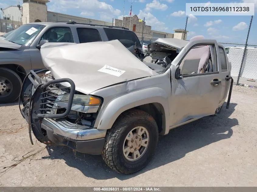 2006 GMC Canyon Sle2 VIN: 1GTDS136968112338 Lot: 40026831