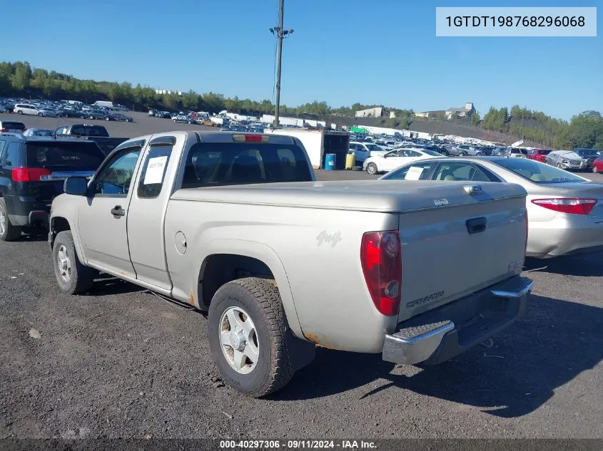 1GTDT198768296068 2006 GMC Canyon Sle2