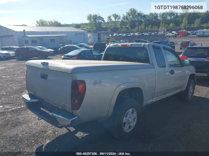 1GTDT198768296068 2006 GMC Canyon Sle2