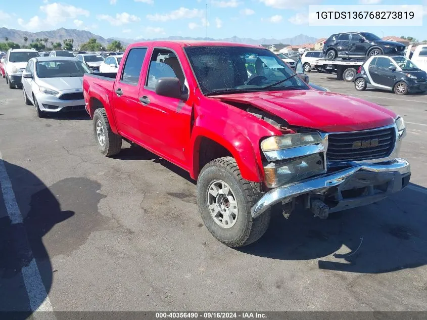 2006 GMC Canyon VIN: 1GTDS136768273819 Lot: 40356490