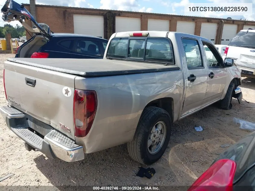 1GTCS138068228590 2006 GMC Canyon Sle1