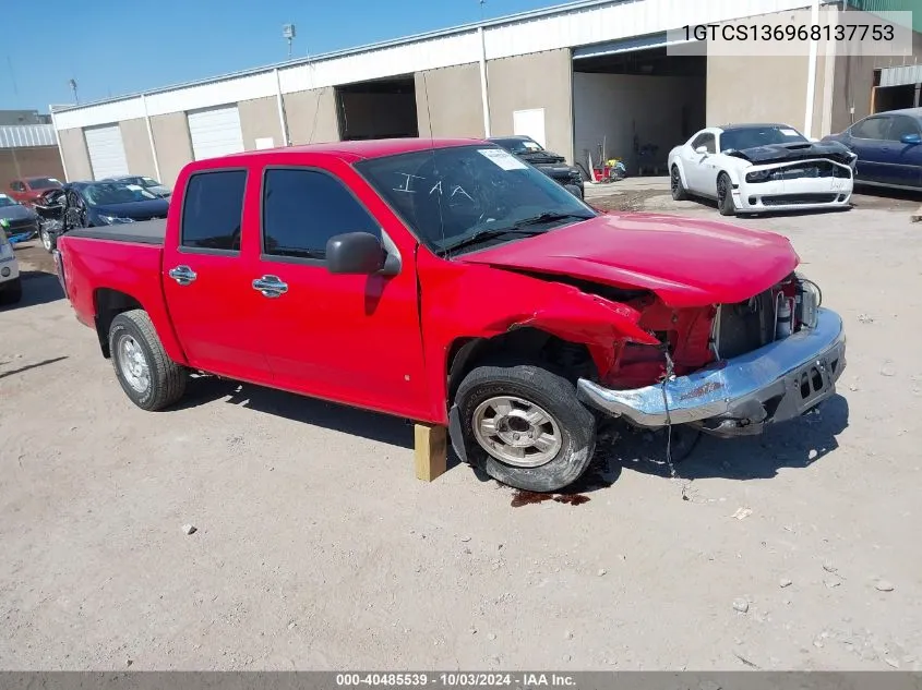 2006 GMC Canyon Sle2 VIN: 1GTCS136968137753 Lot: 40485539