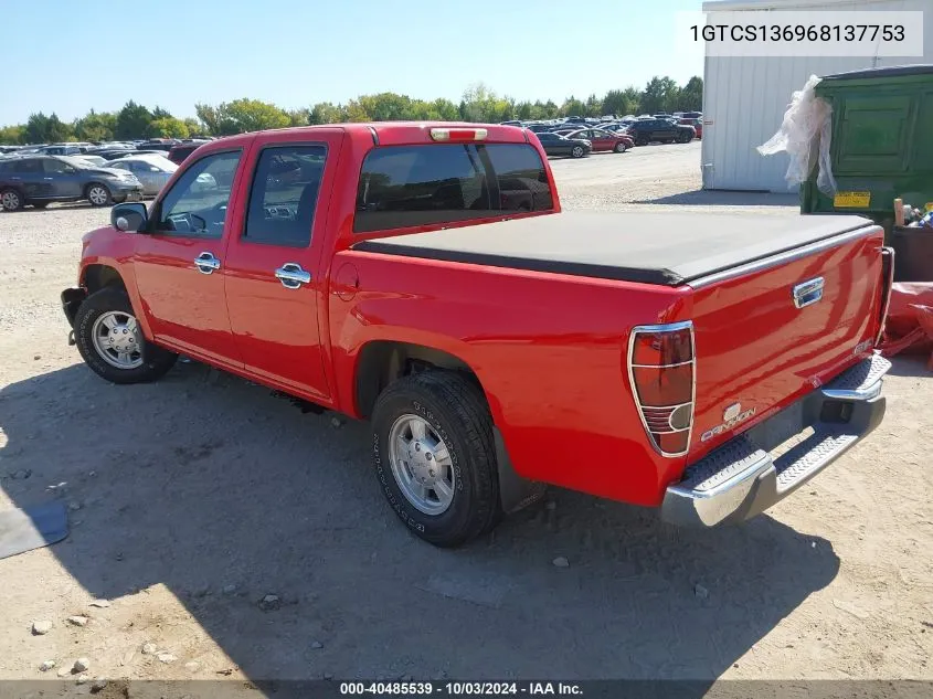 2006 GMC Canyon Sle2 VIN: 1GTCS136968137753 Lot: 40485539