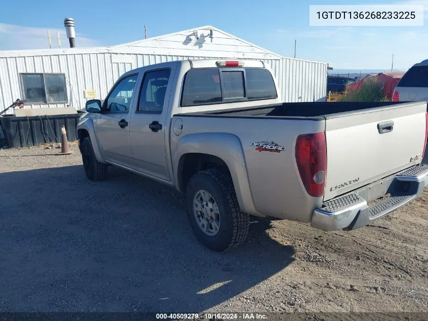 2006 GMC Canyon Slt VIN: 1GTDT136268233225 Lot: 40509279