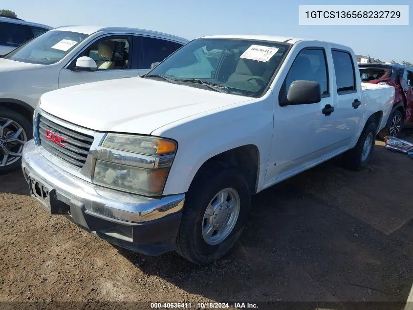 1GTCS136568232729 2006 GMC Canyon Sle2