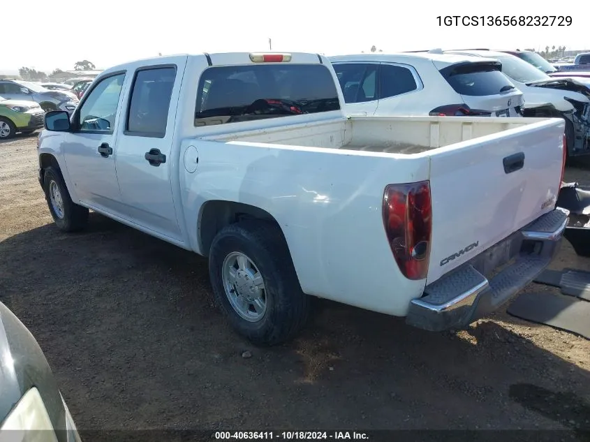 2006 GMC Canyon Sle2 VIN: 1GTCS136568232729 Lot: 40636411