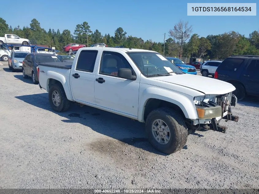 2006 GMC Canyon Slt VIN: 1GTDS136568164534 Lot: 40652248