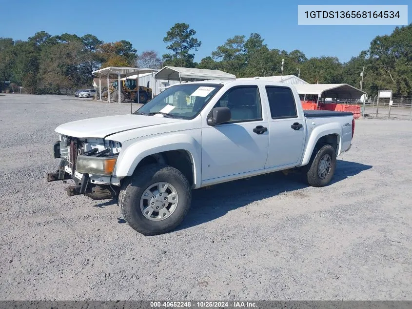 2006 GMC Canyon Slt VIN: 1GTDS136568164534 Lot: 40652248