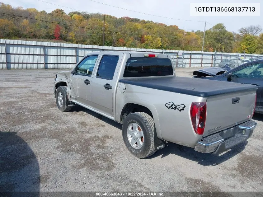 1GTDT136668137713 2006 GMC Canyon Sle2