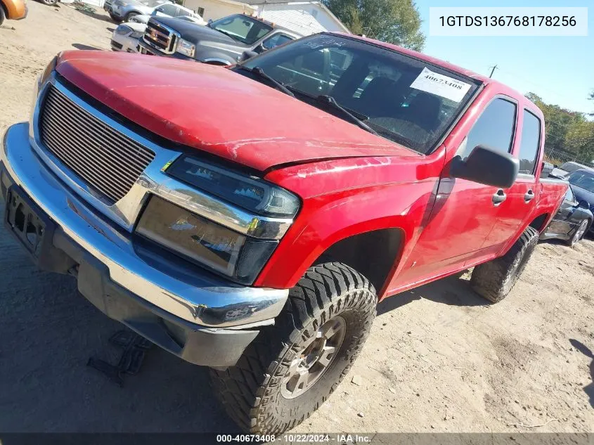 2006 GMC Canyon Sle2 VIN: 1GTDS136768178256 Lot: 40673408