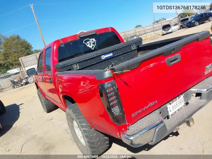 2006 GMC Canyon Sle2 VIN: 1GTDS136768178256 Lot: 40673408