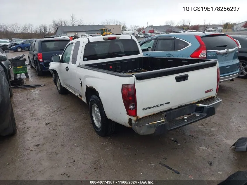 2007 GMC Canyon Sle1/Sle2/Slt/Work Truck VIN: 1GTCS19E178256297 Lot: 40774987