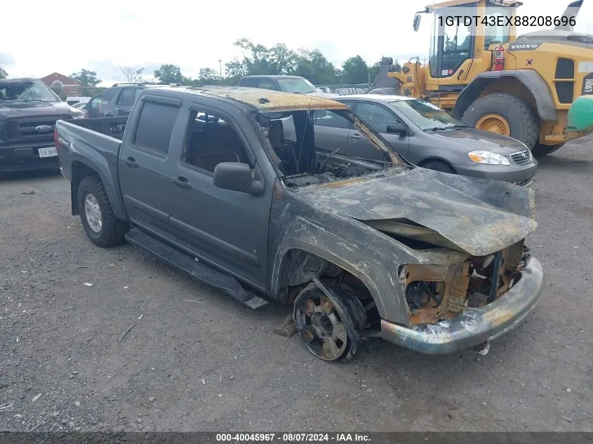 2008 GMC Canyon Sle2 VIN: 1GTDT43EX88208696 Lot: 40045967