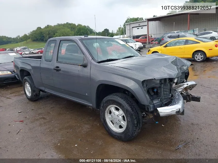 1GTCS399388212057 2008 GMC Canyon Sle1