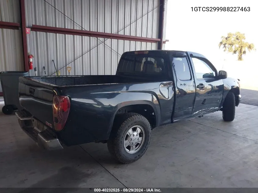 1GTCS299988227463 2008 GMC Canyon Sl