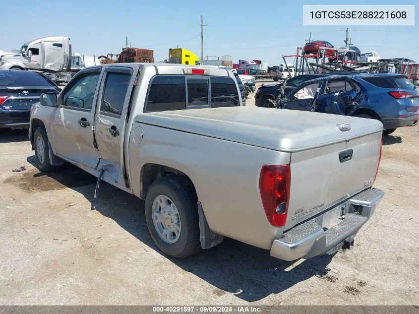 2008 GMC Canyon Slt VIN: 1GTCS53E288221608 Lot: 40291597