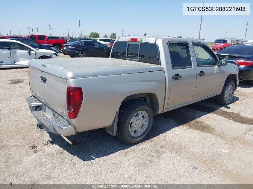 2008 GMC Canyon Slt VIN: 1GTCS53E288221608 Lot: 40291597