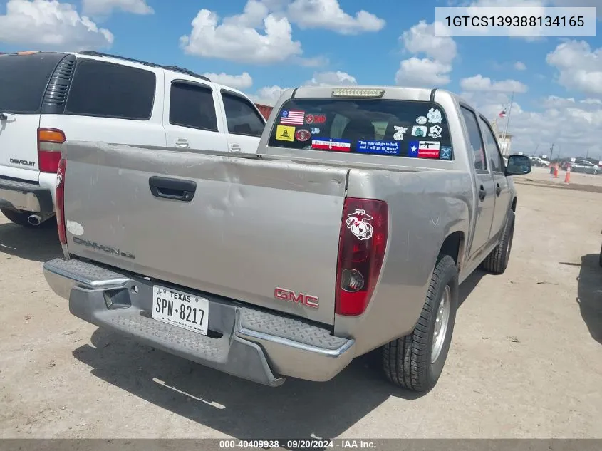 2008 GMC Canyon Sle1 VIN: 1GTCS139388134165 Lot: 40409938