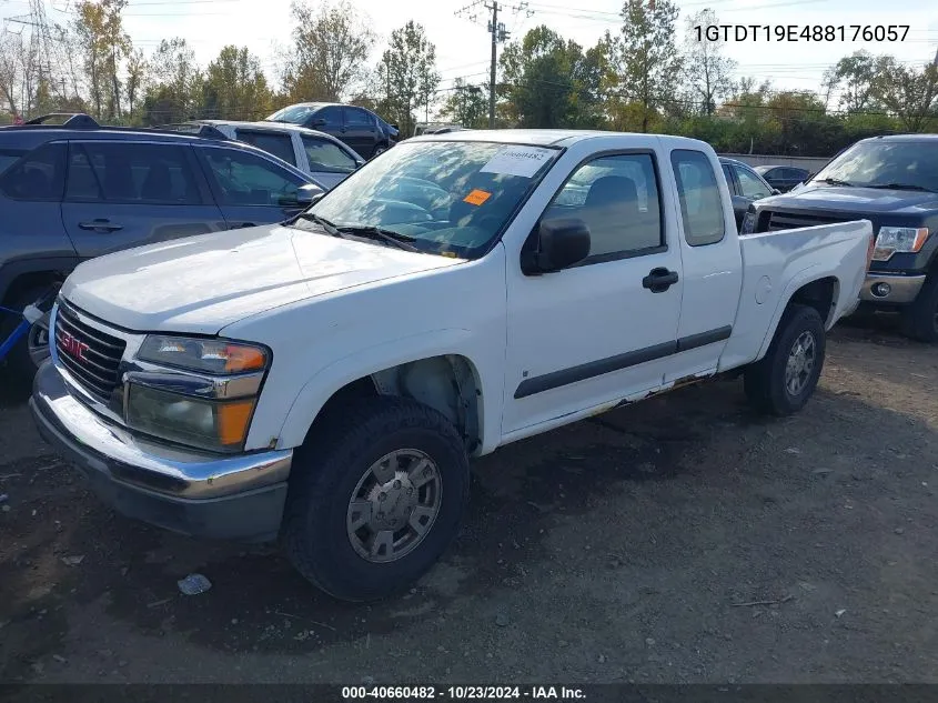 2008 GMC Canyon Sle1 VIN: 1GTDT19E488176057 Lot: 40660482