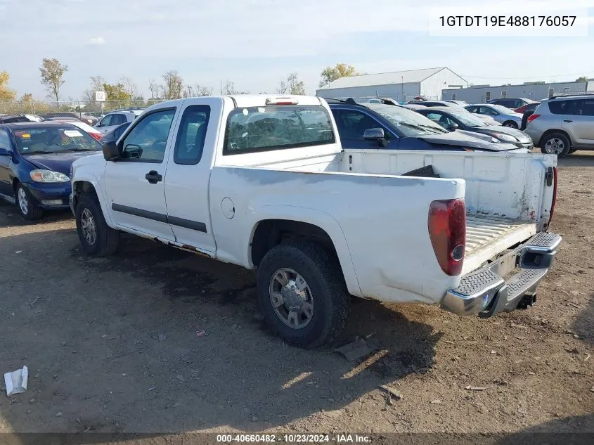 2008 GMC Canyon Sle1 VIN: 1GTDT19E488176057 Lot: 40660482