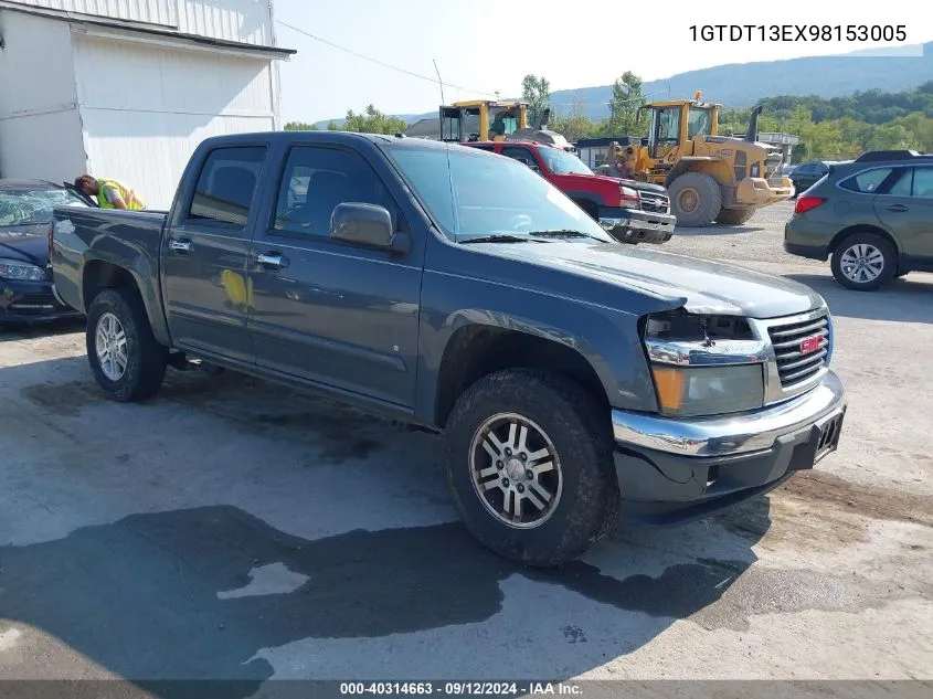 2009 GMC Canyon VIN: 1GTDT13EX98153005 Lot: 40314663