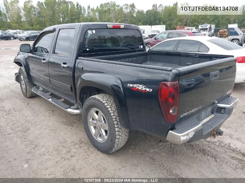 1GTJTFDE0A8134708 2010 GMC Canyon Slt