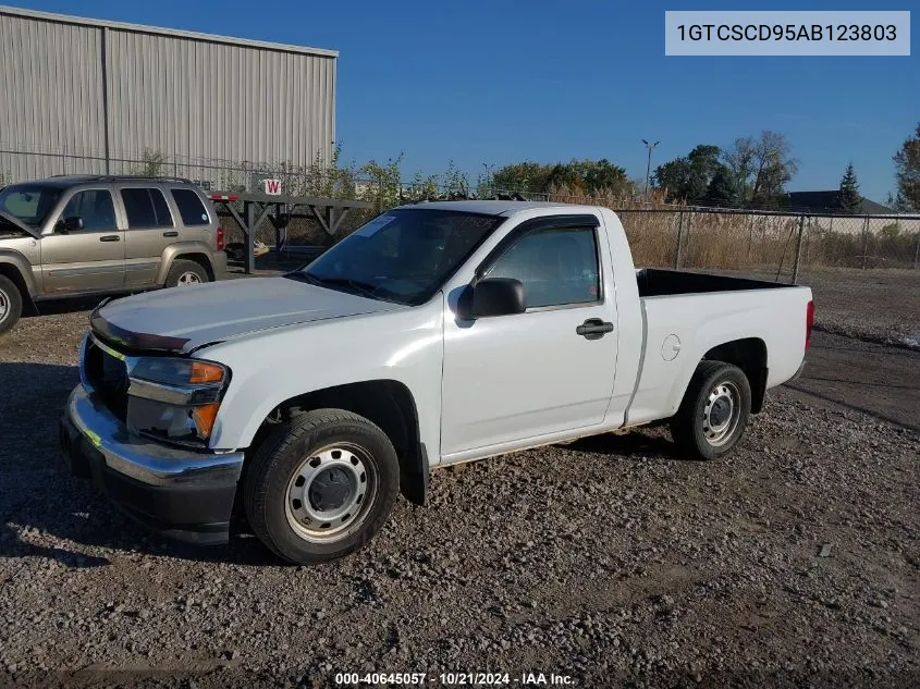 1GTCSCD95AB123803 2010 GMC Canyon Sle