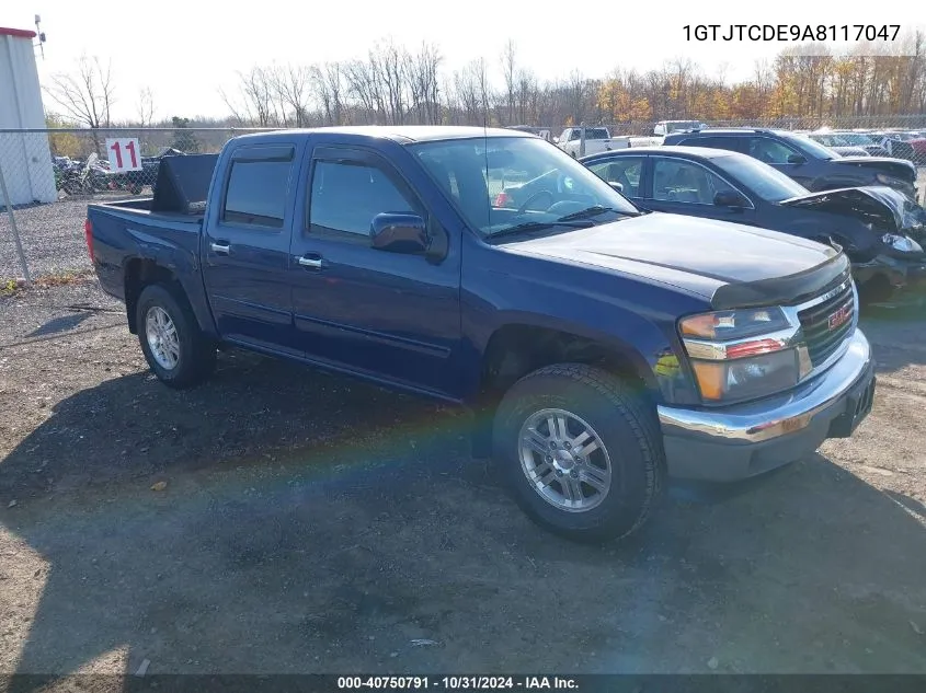 2010 GMC Canyon Sle1 VIN: 1GTJTCDE9A8117047 Lot: 40750791