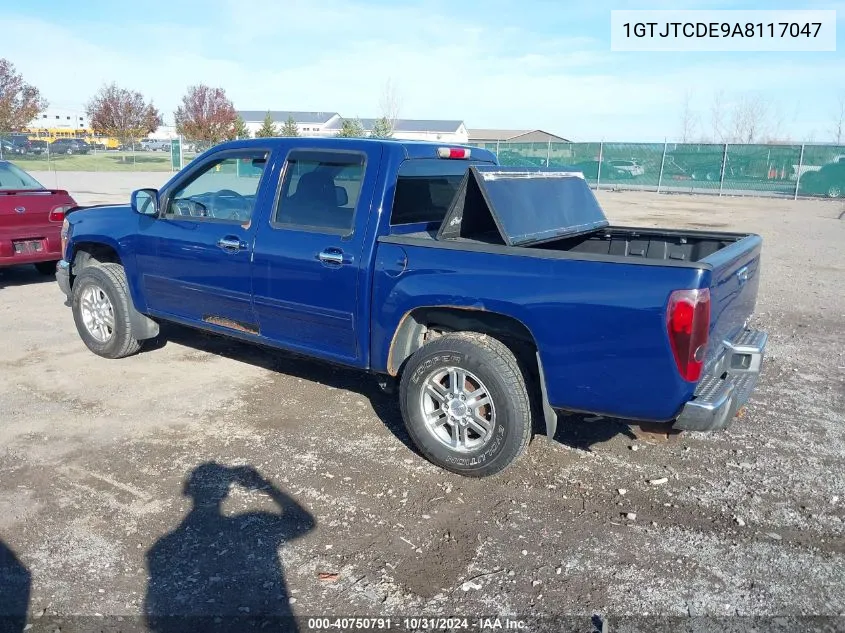 2010 GMC Canyon Sle1 VIN: 1GTJTCDE9A8117047 Lot: 40750791