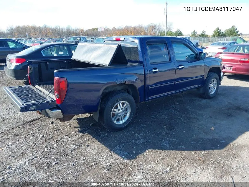 2010 GMC Canyon Sle1 VIN: 1GTJTCDE9A8117047 Lot: 40750791