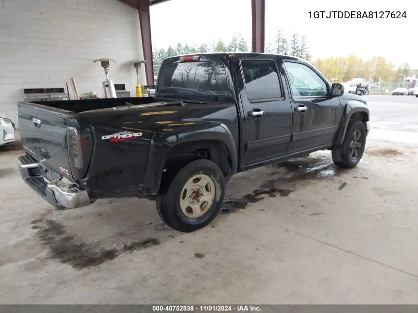 2010 GMC Canyon Sle1 VIN: 1GTJTDDE8A8127624 Lot: 40752838