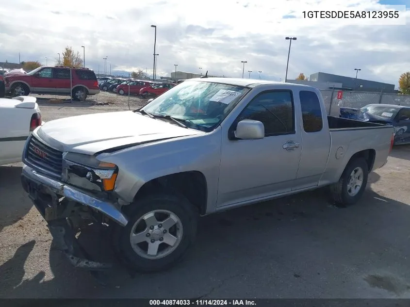 1GTESDDE5A8123955 2010 GMC Canyon Sle1