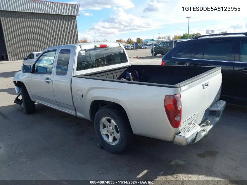 1GTESDDE5A8123955 2010 GMC Canyon Sle1