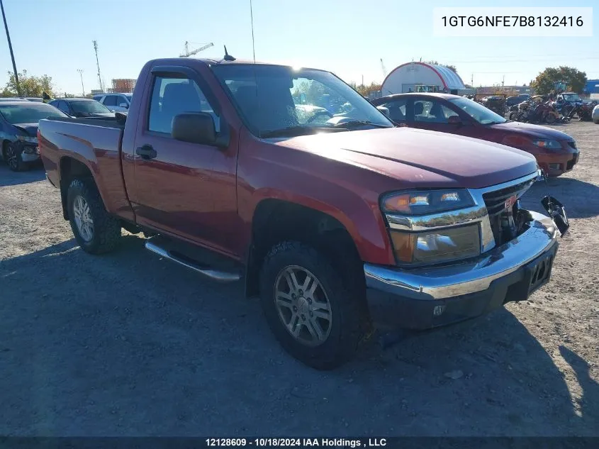 1GTG6NFE7B8132416 2011 GMC Canyon Slt