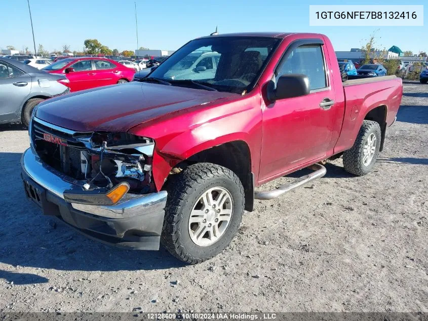 1GTG6NFE7B8132416 2011 GMC Canyon Slt