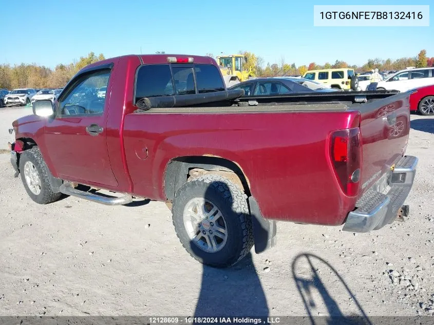 1GTG6NFE7B8132416 2011 GMC Canyon Slt