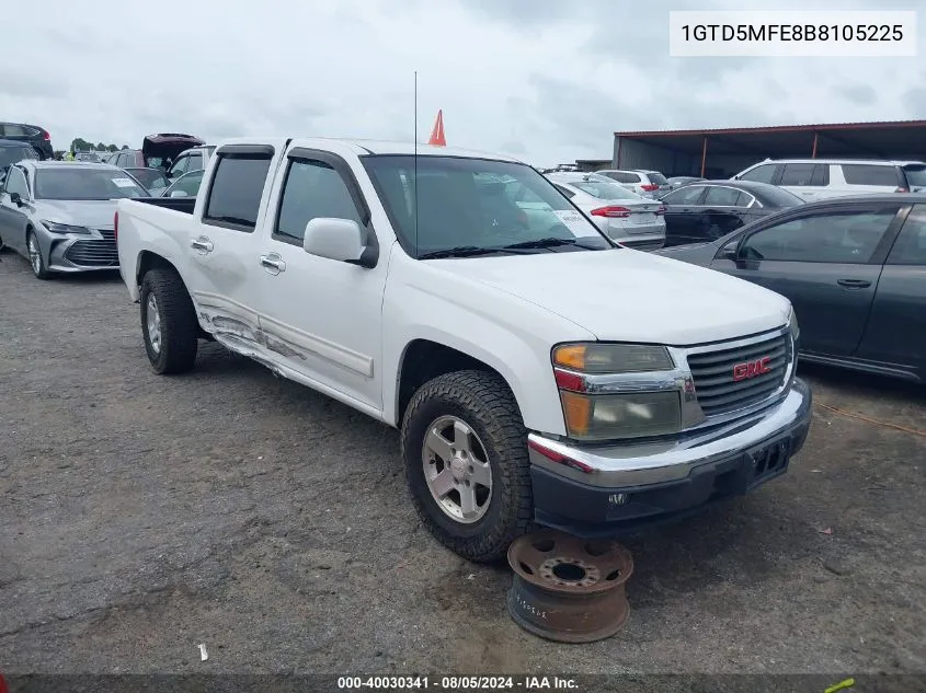 2011 GMC Canyon Sle1 VIN: 1GTD5MFE8B8105225 Lot: 40030341