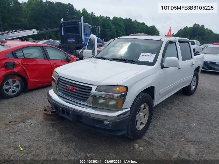 2011 GMC Canyon Sle1 VIN: 1GTD5MFE8B8105225 Lot: 40030341