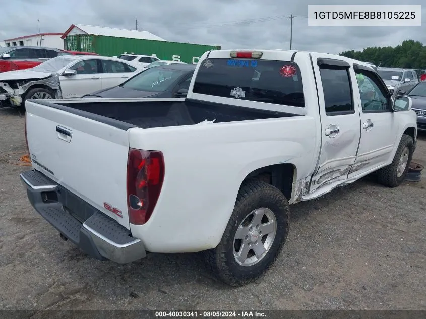 2011 GMC Canyon Sle1 VIN: 1GTD5MFE8B8105225 Lot: 40030341